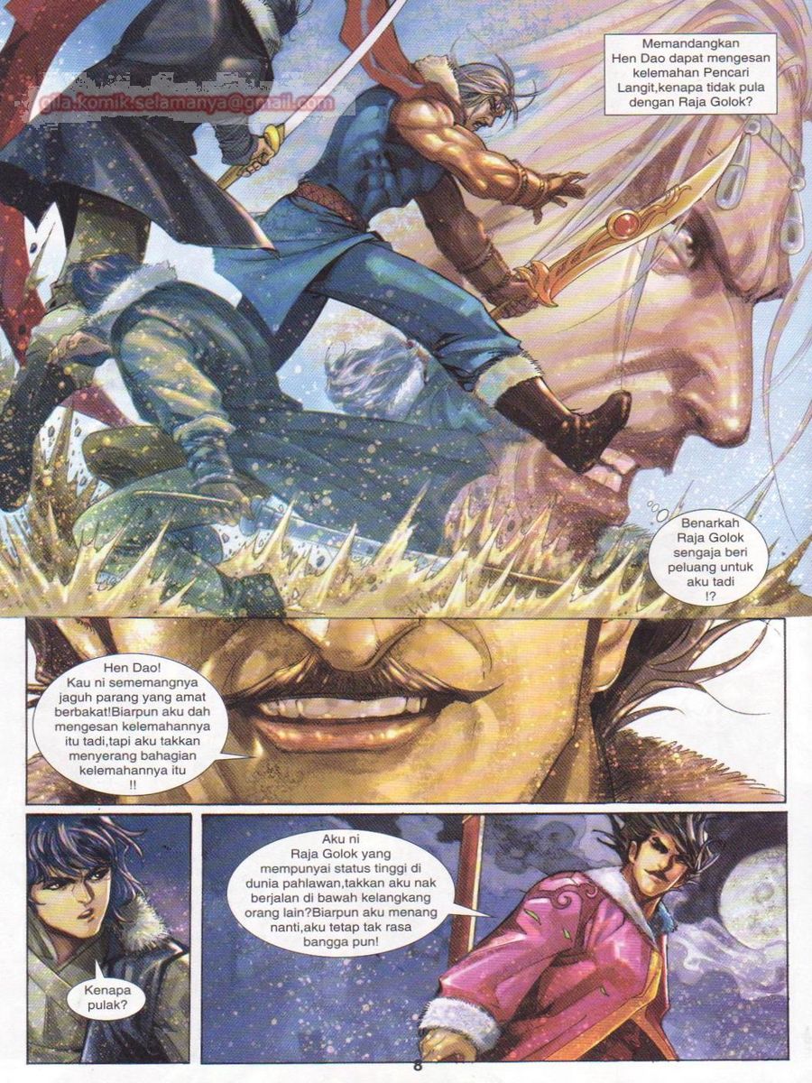 Jejaka Parang Idaman: Chapter 003 - Page 8