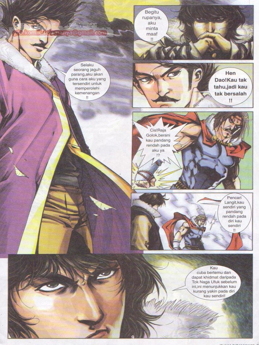 Jejaka Parang Idaman: Chapter 003 - Page 9