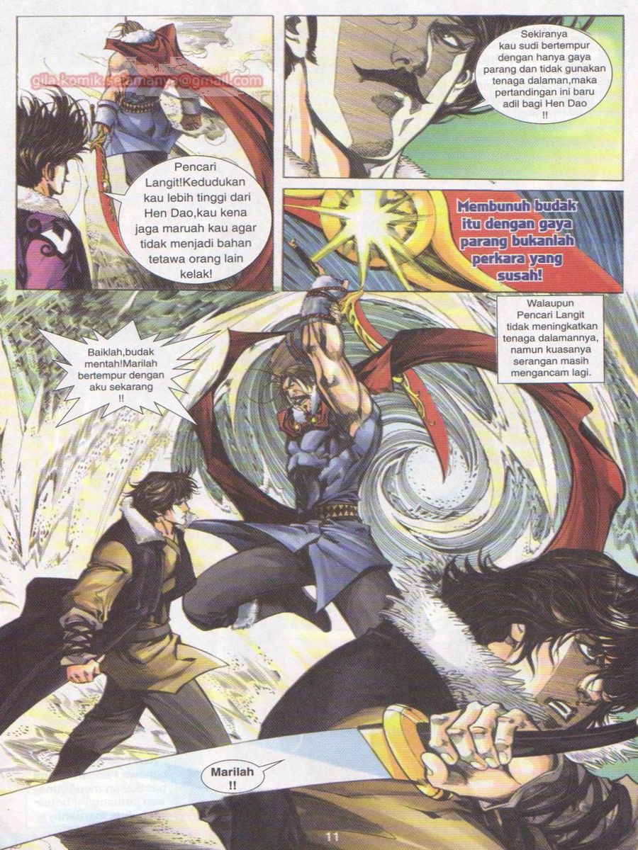 Jejaka Parang Idaman: Chapter 003 - Page 11