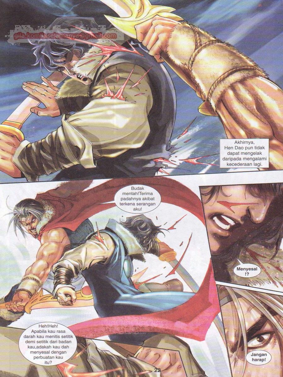 Jejaka Parang Idaman: Chapter 003 - Page 22