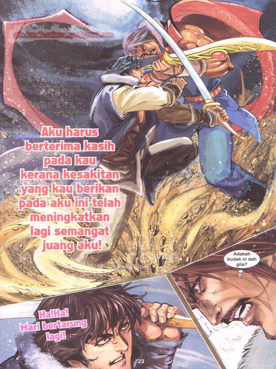 Jejaka Parang Idaman: Chapter 003 - Page 23