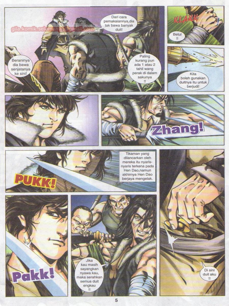 Jejaka Parang Idaman: Chapter 004 - Page 5