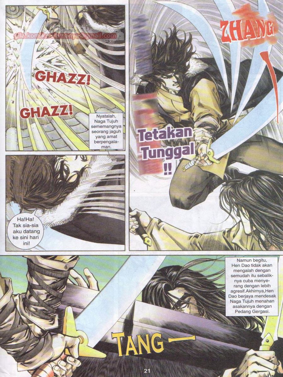 Jejaka Parang Idaman: Chapter 006 - Page 21