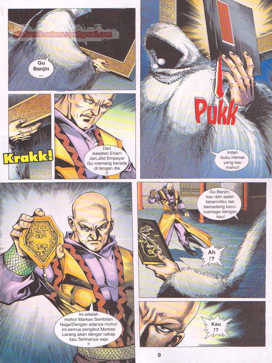 Jejaka Parang Idaman: Chapter 016 - Page 9