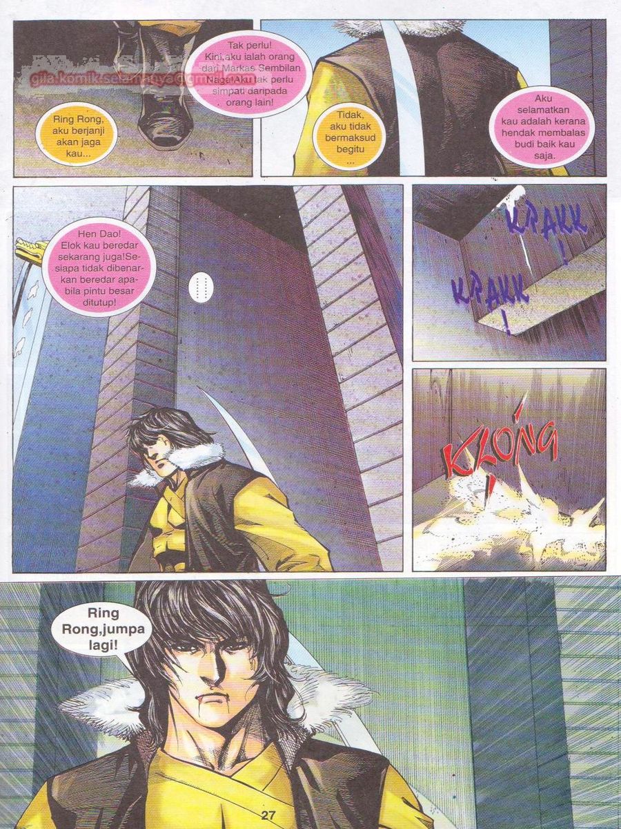 Jejaka Parang Idaman: Chapter 024 - Page 27