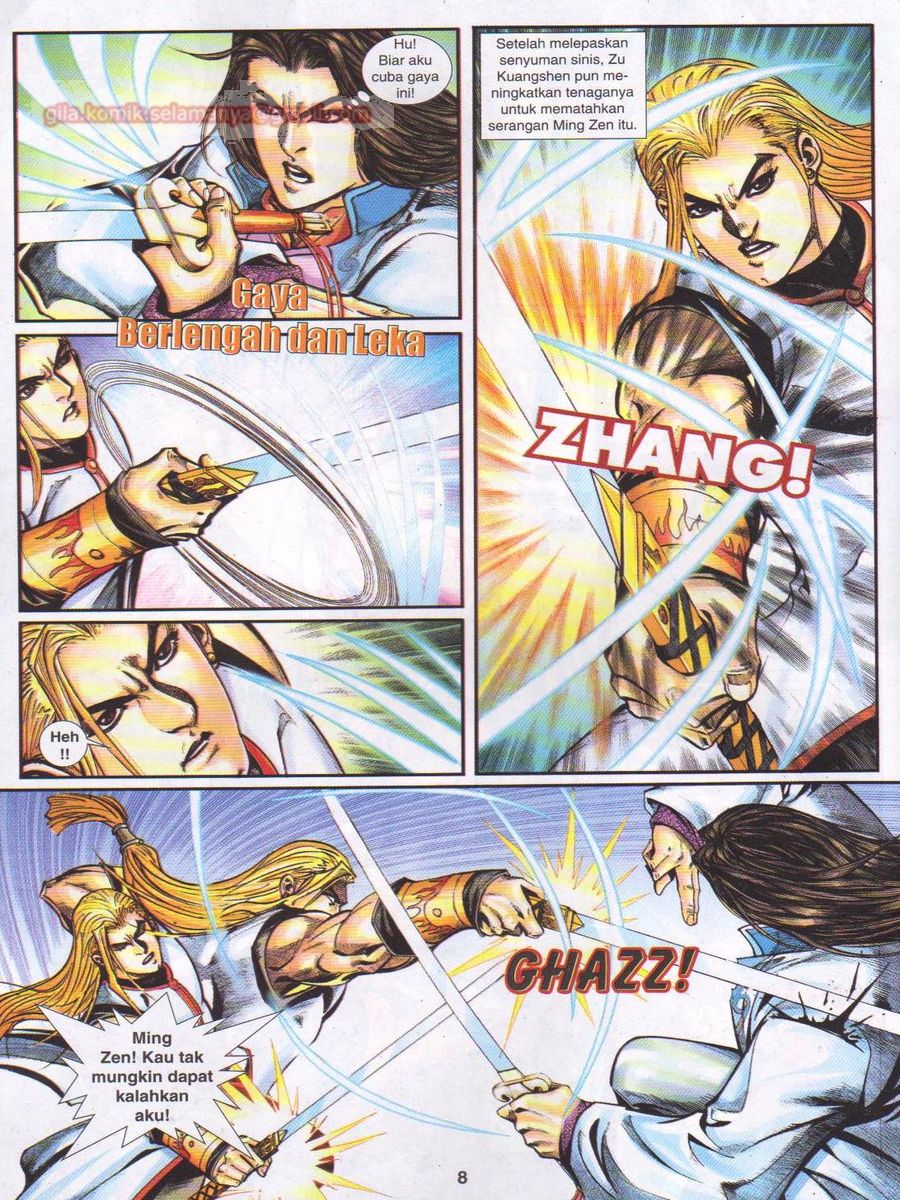 Jejaka Parang Idaman: Chapter 035 - Page 8