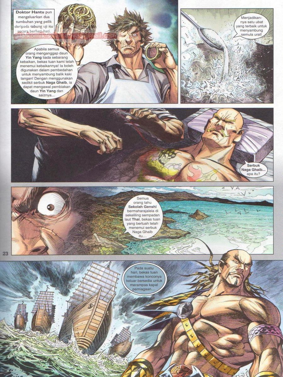 Lagenda Dewata Awan Berapi: Chapter 035 - Page 23