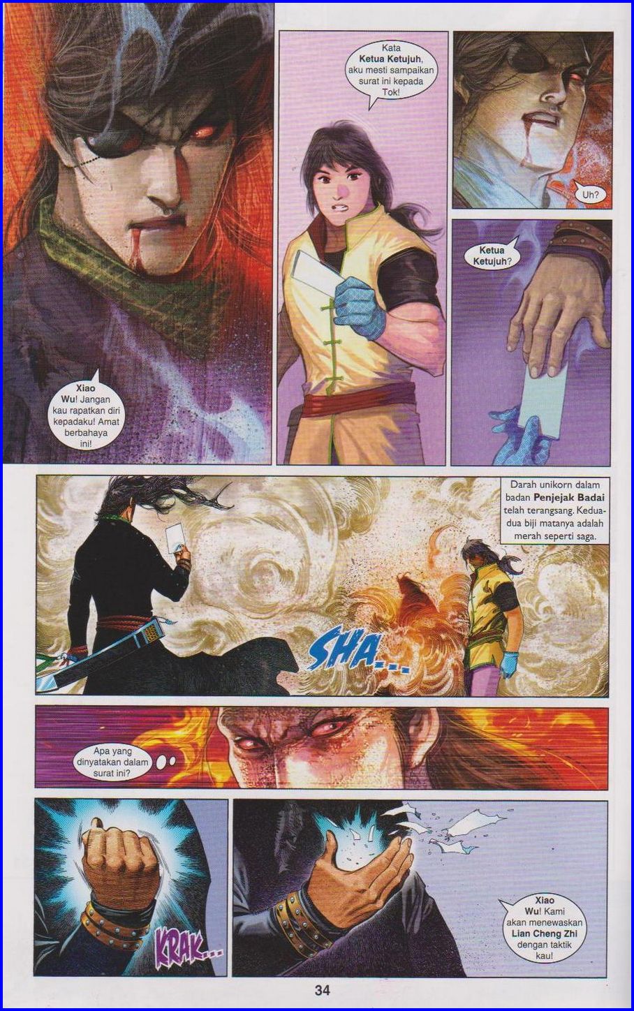 Pedang Setiawan: Chapter 662 - Page 34