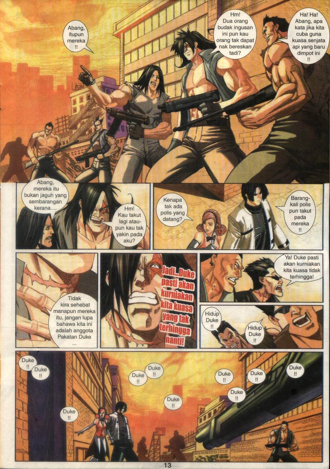 The King Of Fighters : Maximum Impact: Chapter 001 - Page 13