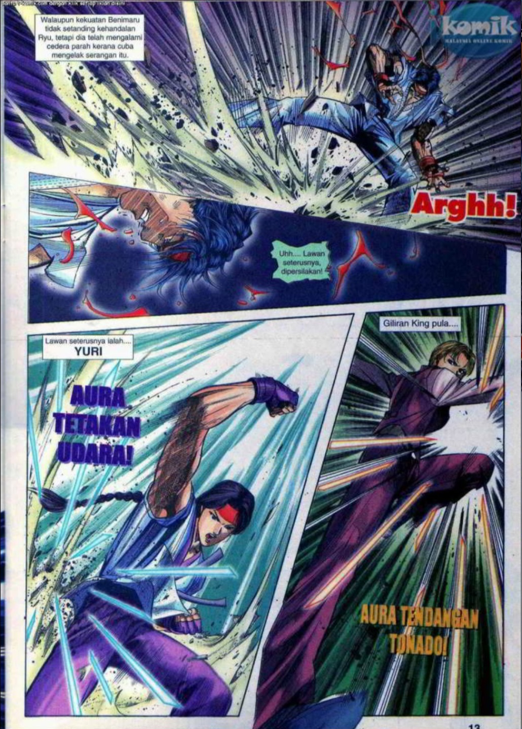 The King Of Fighters : SNK Vs Capcom: Chapter 08 - Page 12