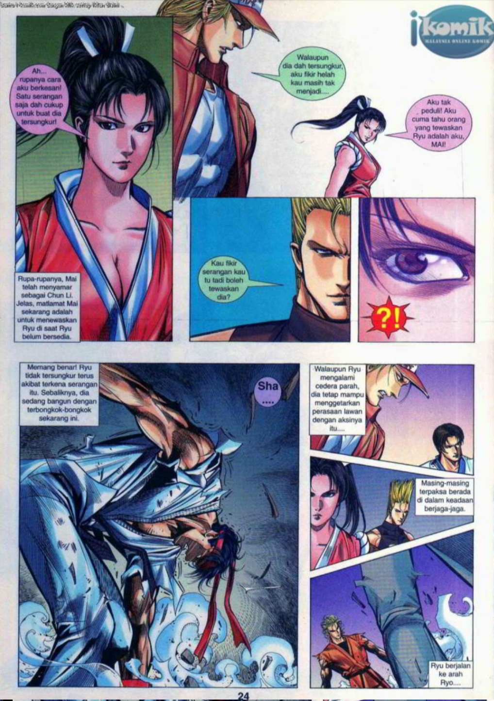 The King Of Fighters : SNK Vs Capcom: Chapter 08 - Page 24