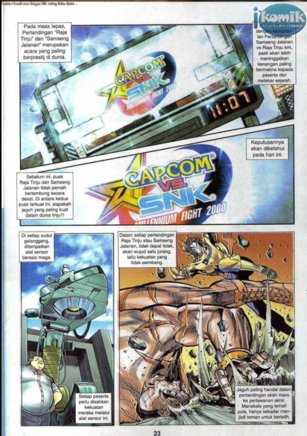 The King Of Fighters : SNK Vs Capcom: Chapter 12 - Page 23