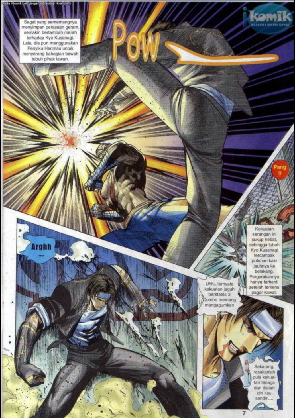 The King Of Fighters : SNK Vs Capcom: Chapter 14 - Page 7