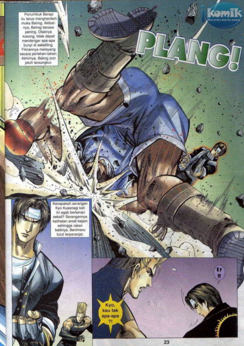 The King Of Fighters : SNK Vs Capcom: Chapter 14 - Page 23