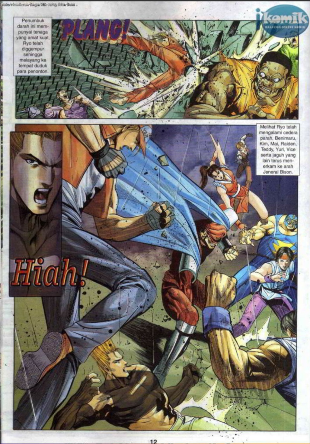 The King Of Fighters : SNK Vs Capcom: Chapter 16 - Page 12