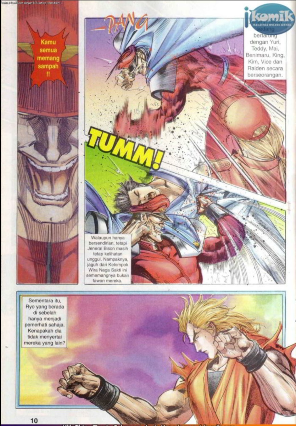 The King Of Fighters : SNK Vs Capcom: Chapter 17 - Page 10