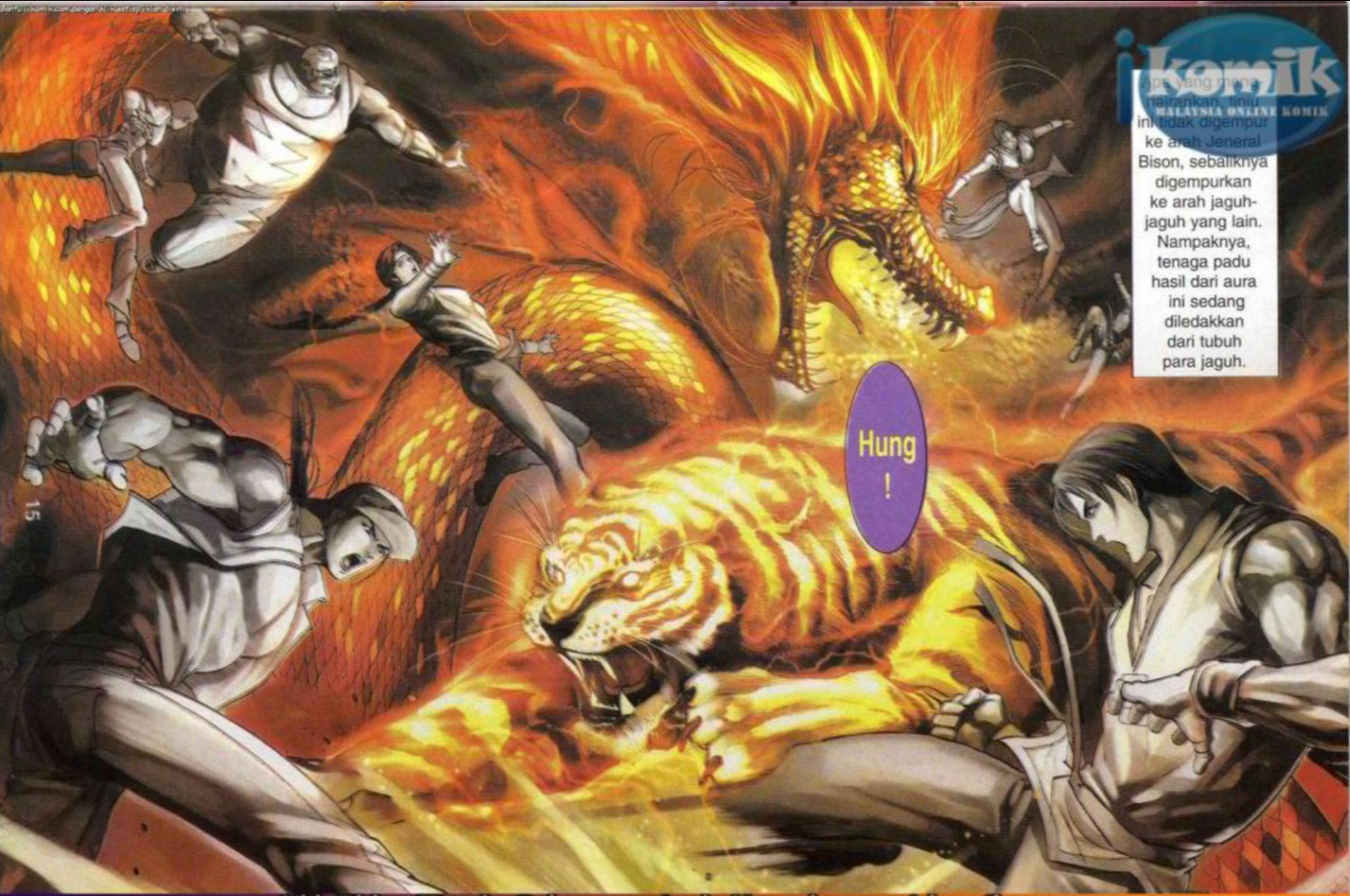 The King Of Fighters : SNK Vs Capcom: Chapter 17 - Page 15