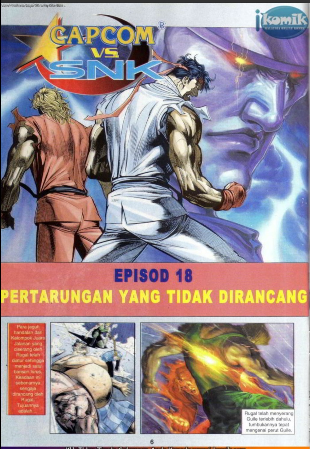 The King Of Fighters : SNK Vs Capcom: Chapter 18 - Page 6