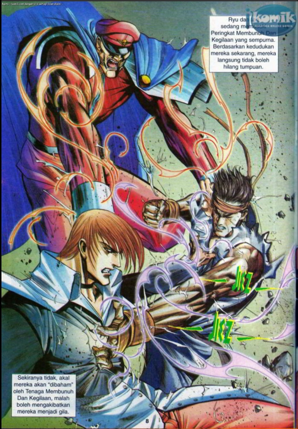 The King Of Fighters : SNK Vs Capcom: Chapter 23 - Page 8