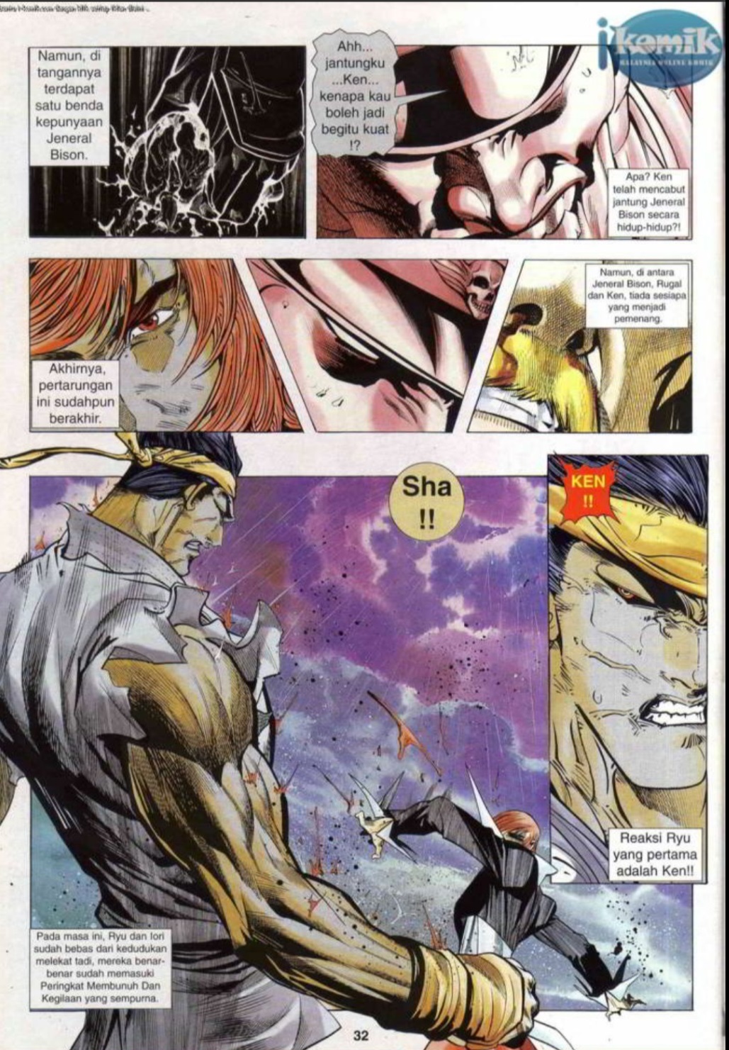 The King Of Fighters : SNK Vs Capcom: Chapter 23 - Page 32