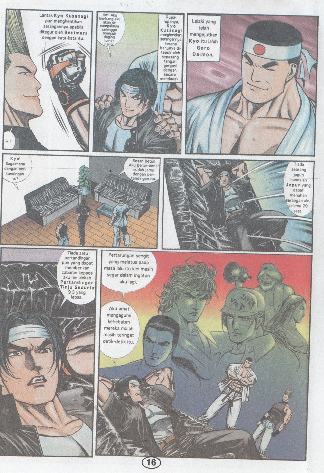 The King Of Fighters : Wira Naga Sakti: Chapter 001 - Page 8