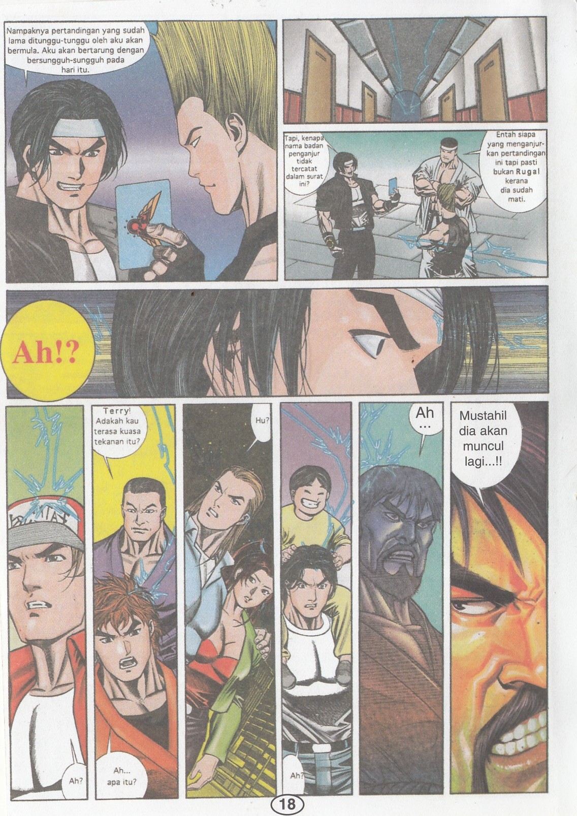 The King Of Fighters : Wira Naga Sakti: Chapter 001 - Page 10