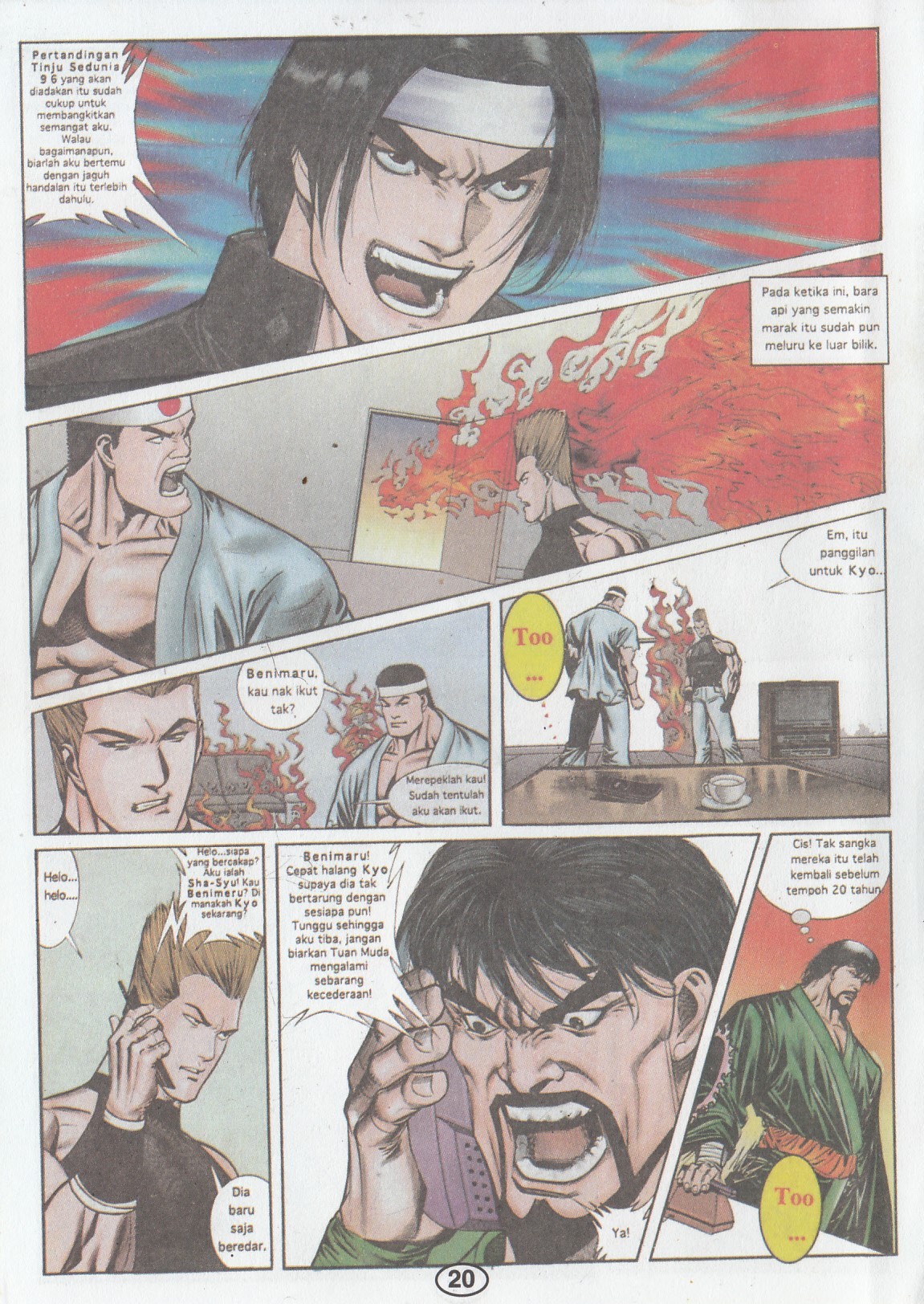 The King Of Fighters : Wira Naga Sakti: Chapter 001 - Page 13