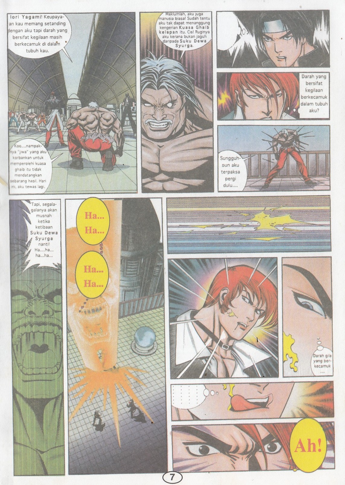 The King Of Fighters : Wira Naga Sakti: Chapter 001 - Page 32