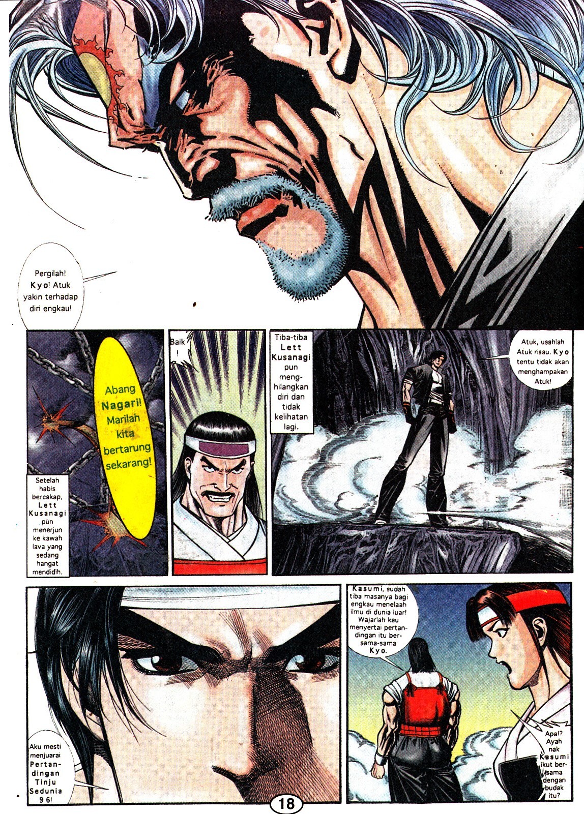 The King Of Fighters : Wira Naga Sakti: Chapter 005 - Page 17