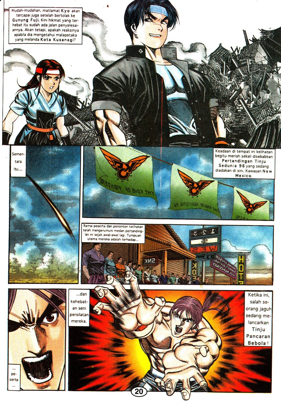 The King Of Fighters : Wira Naga Sakti: Chapter 005 - Page 19