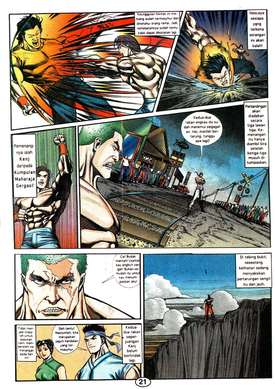 The King Of Fighters : Wira Naga Sakti: Chapter 005 - Page 20