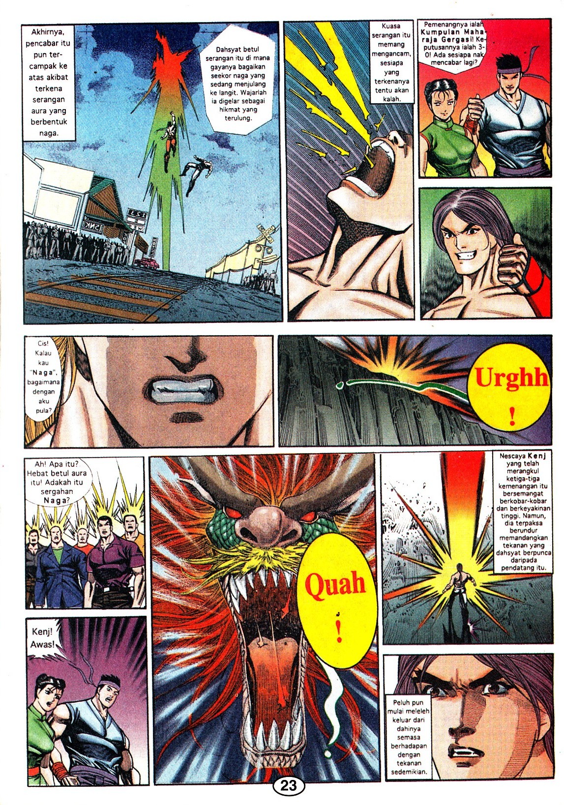 The King Of Fighters : Wira Naga Sakti: Chapter 005 - Page 22