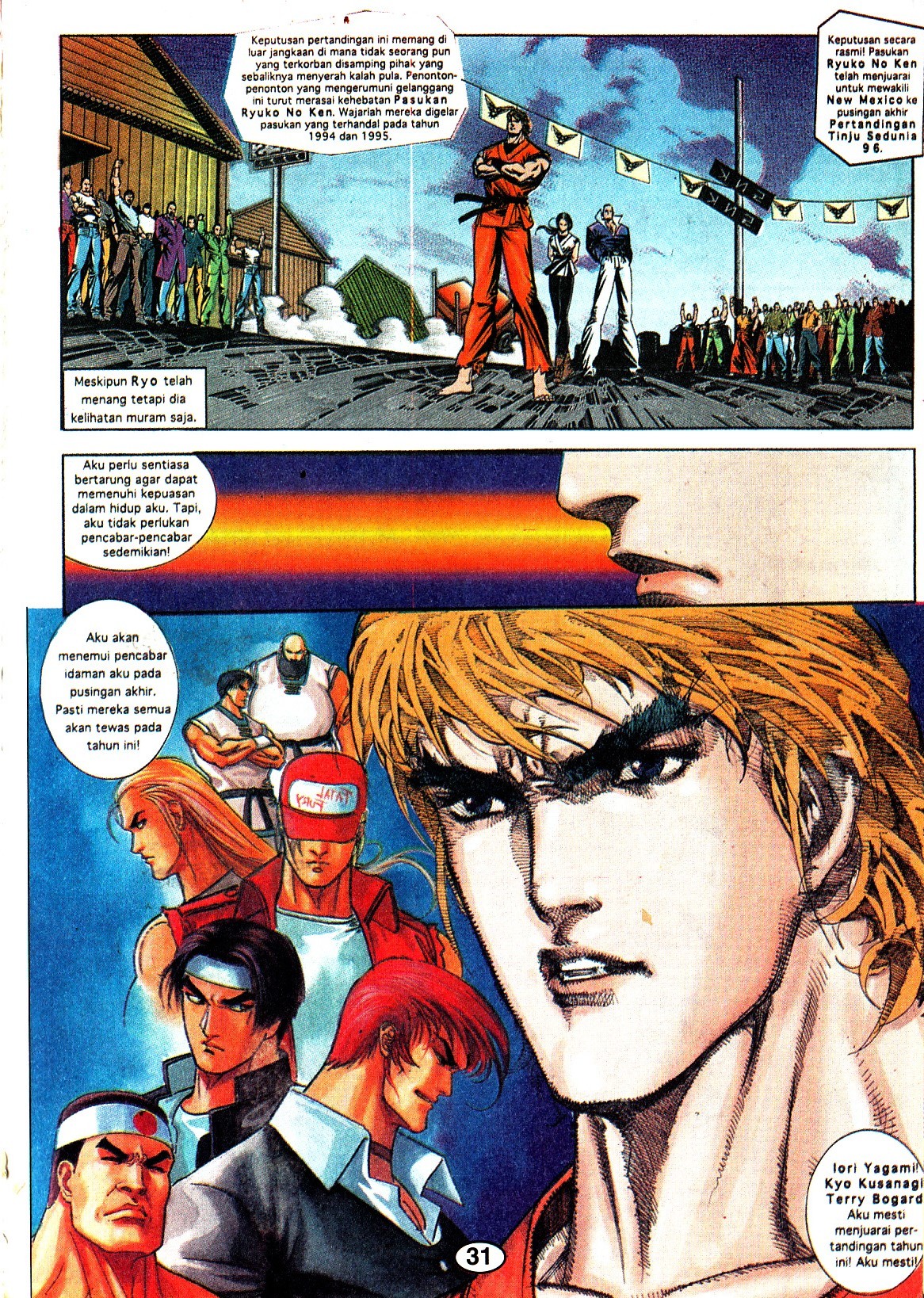 The King Of Fighters : Wira Naga Sakti: Chapter 005 - Page 30