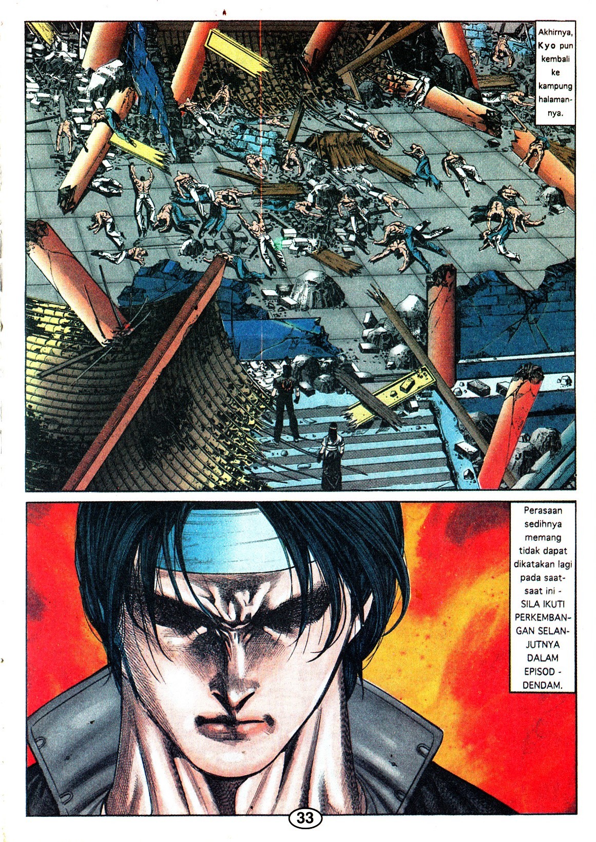 The King Of Fighters : Wira Naga Sakti: Chapter 005 - Page 32