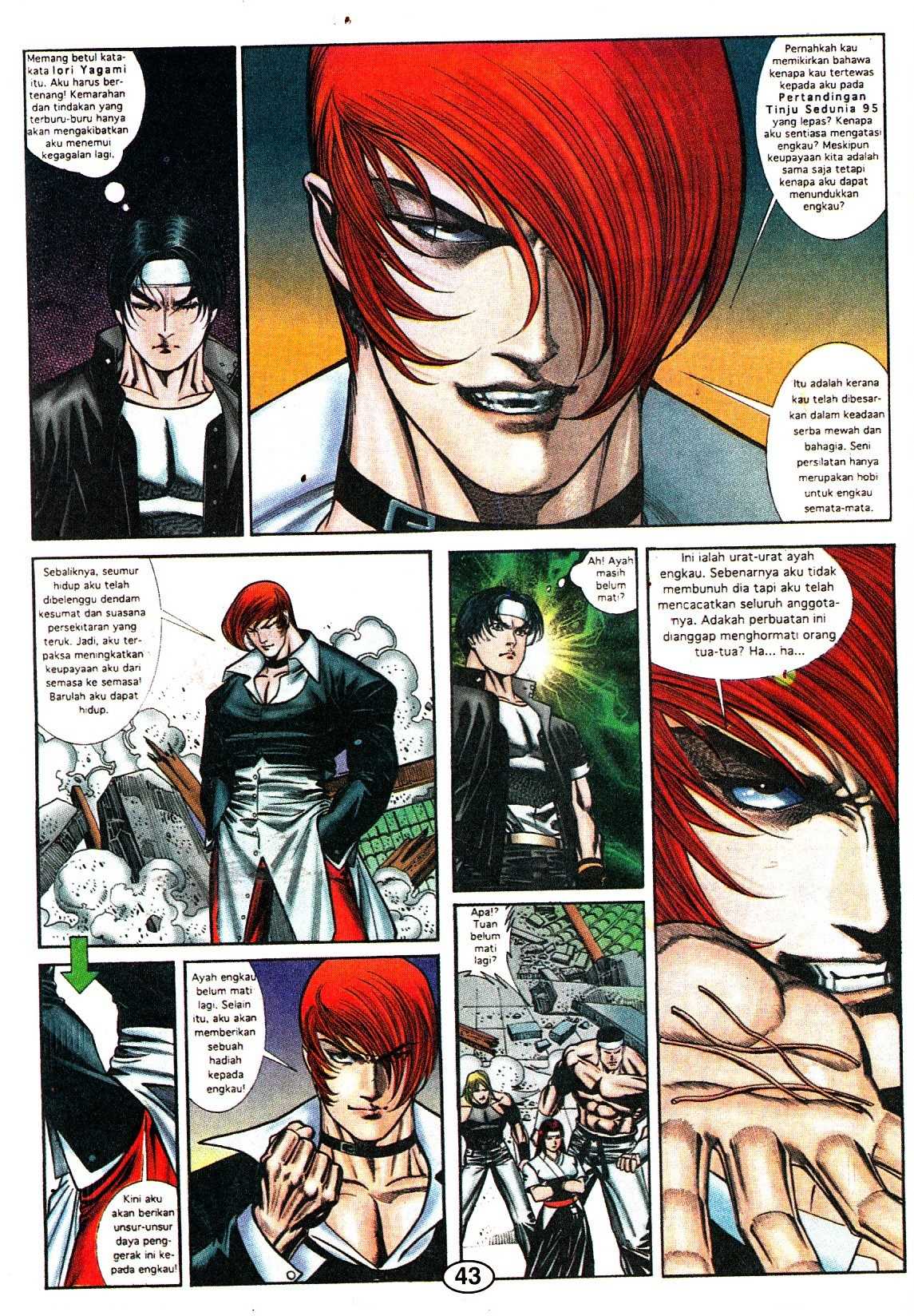 The King Of Fighters : Wira Naga Sakti: Chapter 006 - Page 9