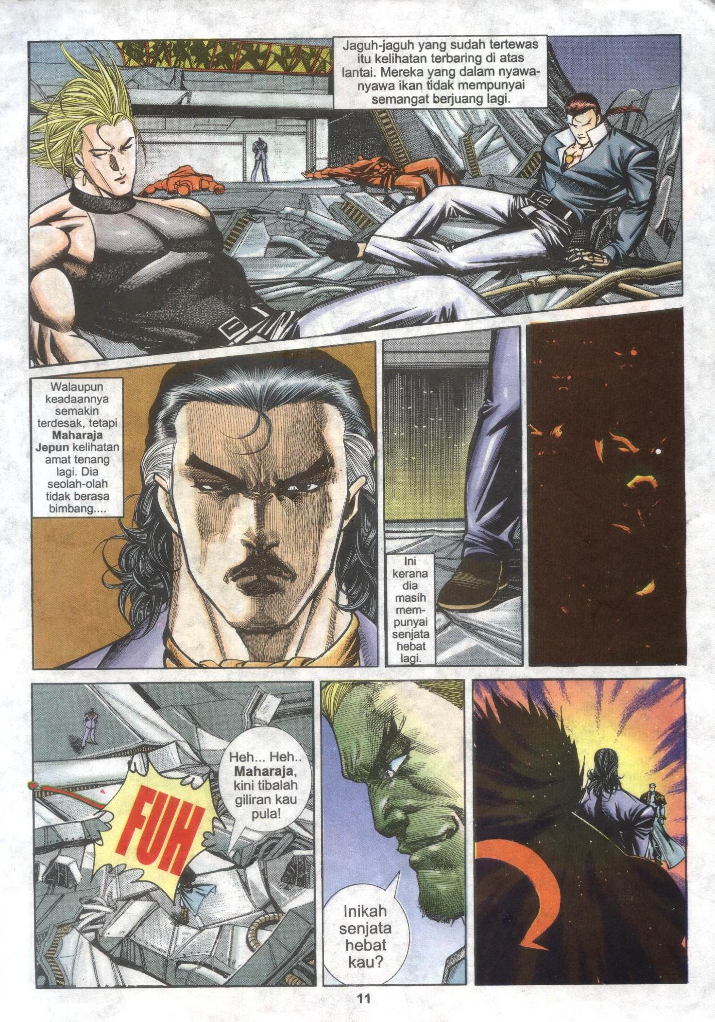 The King Of Fighters : Wira Naga Sakti: Chapter 033 - Page 11