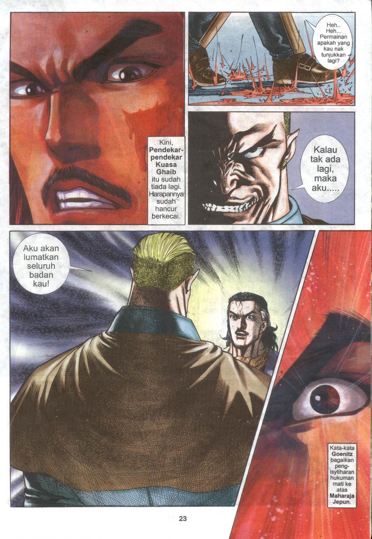 The King Of Fighters : Wira Naga Sakti: Chapter 033 - Page 23