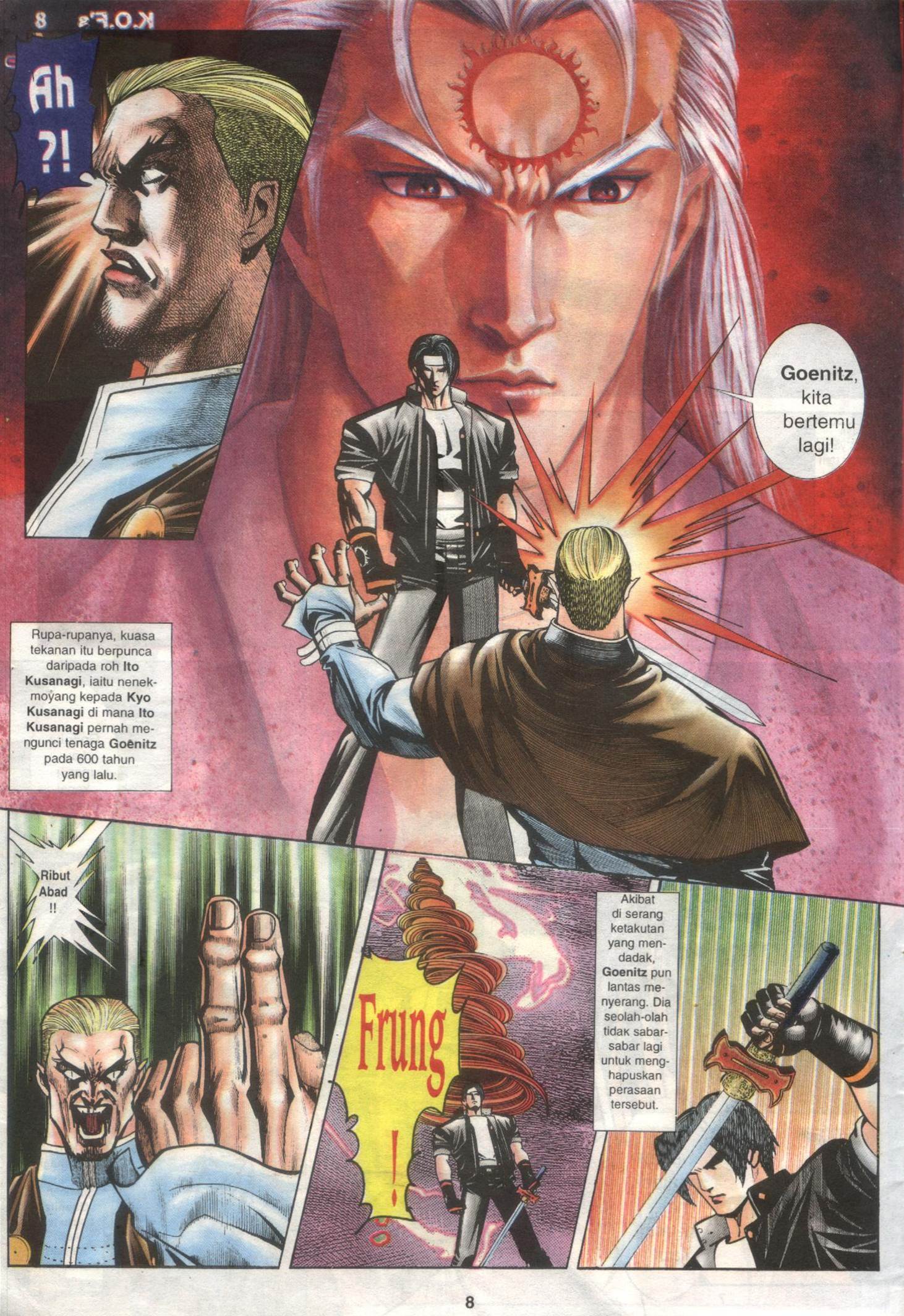 The King Of Fighters : Wira Naga Sakti: Chapter 034 - Page 8