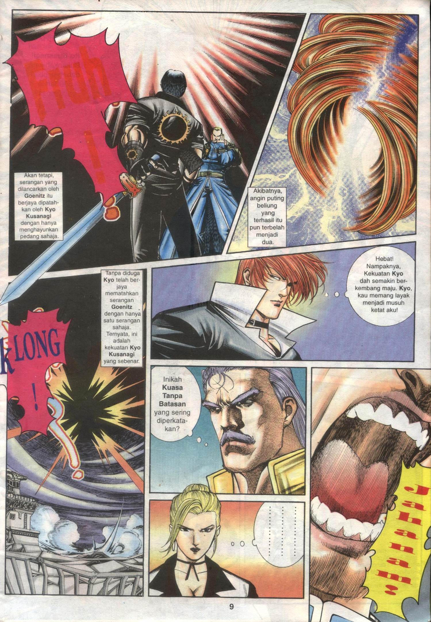 The King Of Fighters : Wira Naga Sakti: Chapter 034 - Page 9