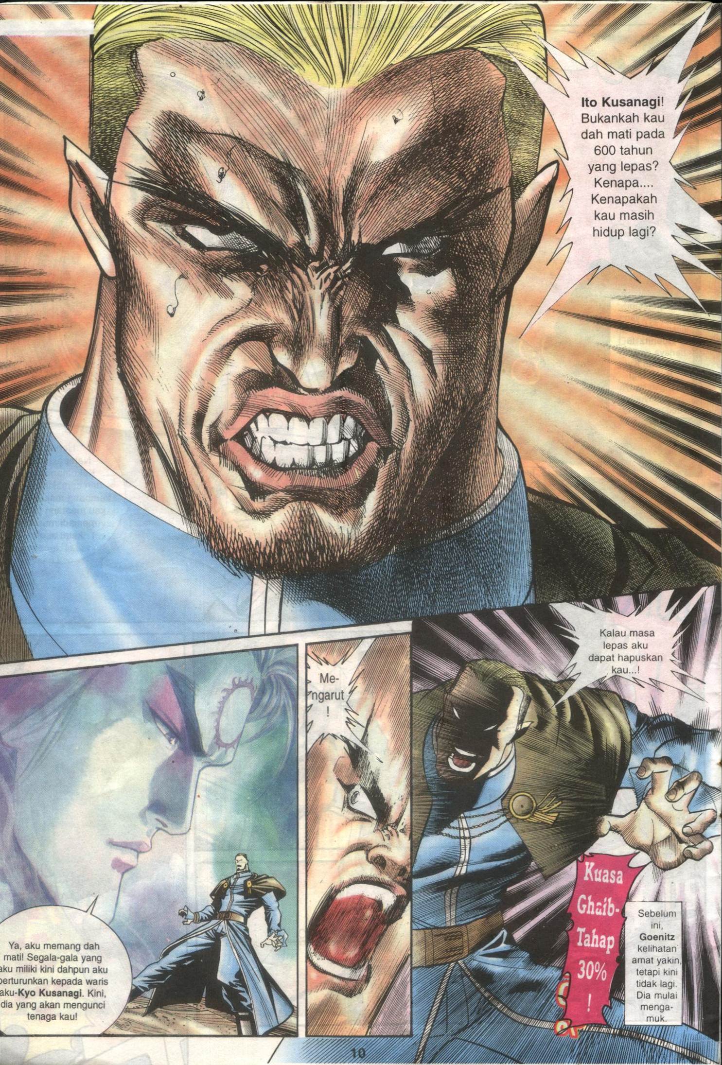 The King Of Fighters : Wira Naga Sakti: Chapter 034 - Page 10