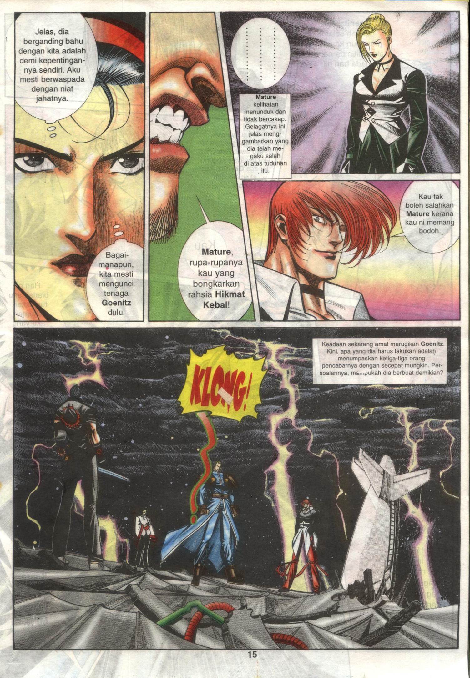 The King Of Fighters : Wira Naga Sakti: Chapter 034 - Page 15