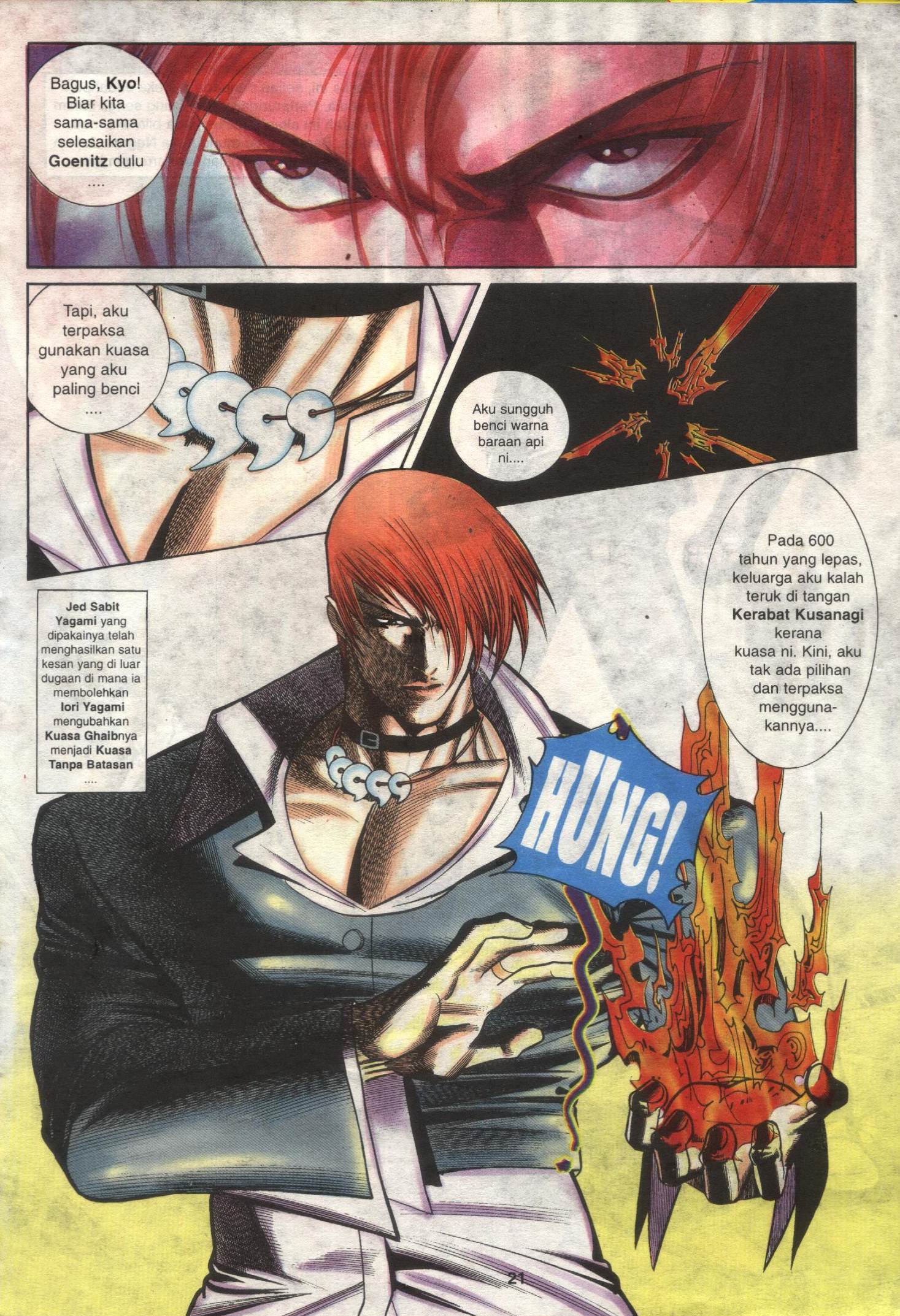 The King Of Fighters : Wira Naga Sakti: Chapter 034 - Page 21