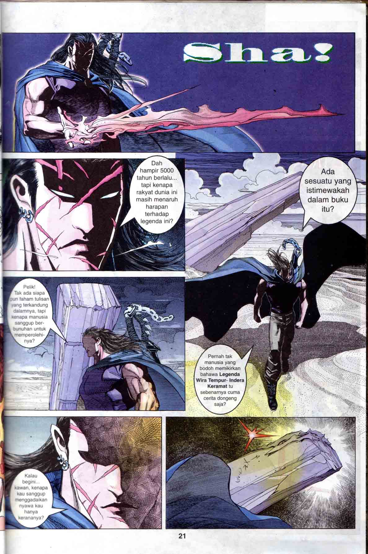 Wira Tunggal Generasi 1: Chapter 01 - Page 22