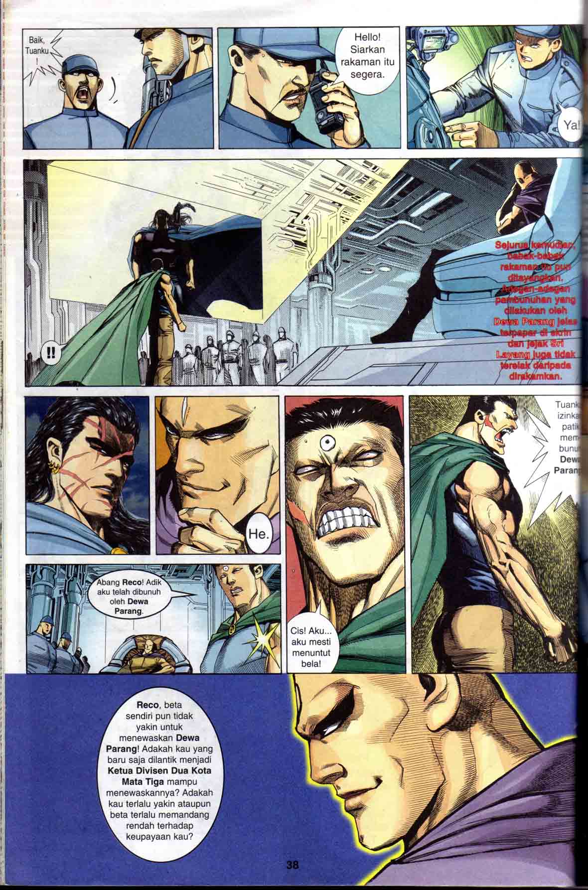 Wira Tunggal Generasi 1: Chapter 01 - Page 38