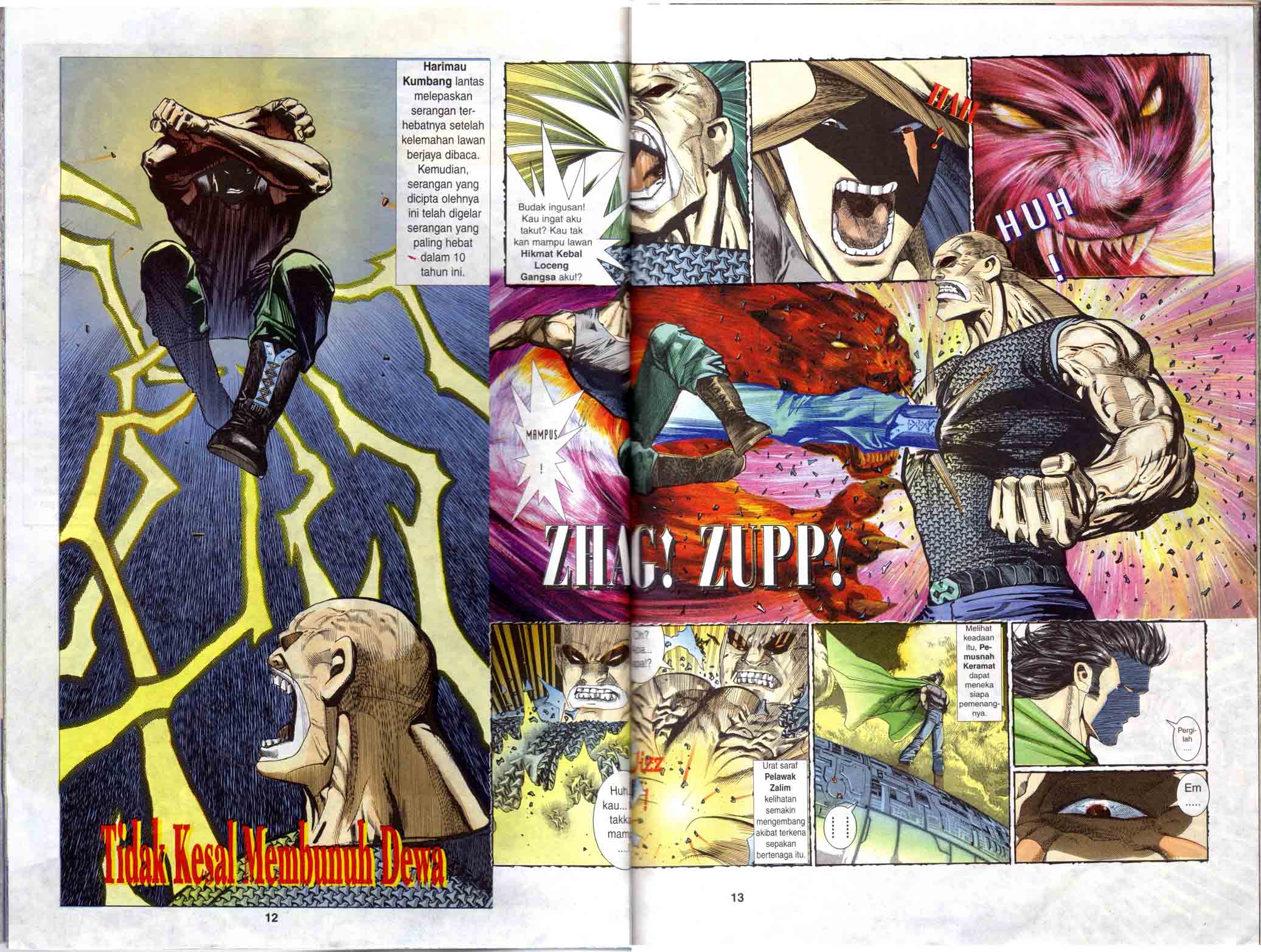 Wira Tunggal Generasi 1: Chapter 02 - Page 12