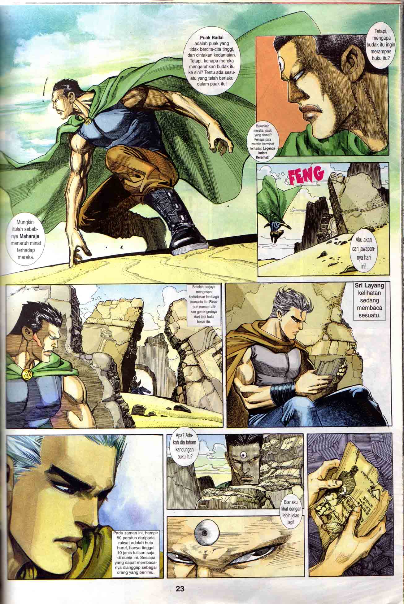 Wira Tunggal Generasi 1: Chapter 02 - Page 22