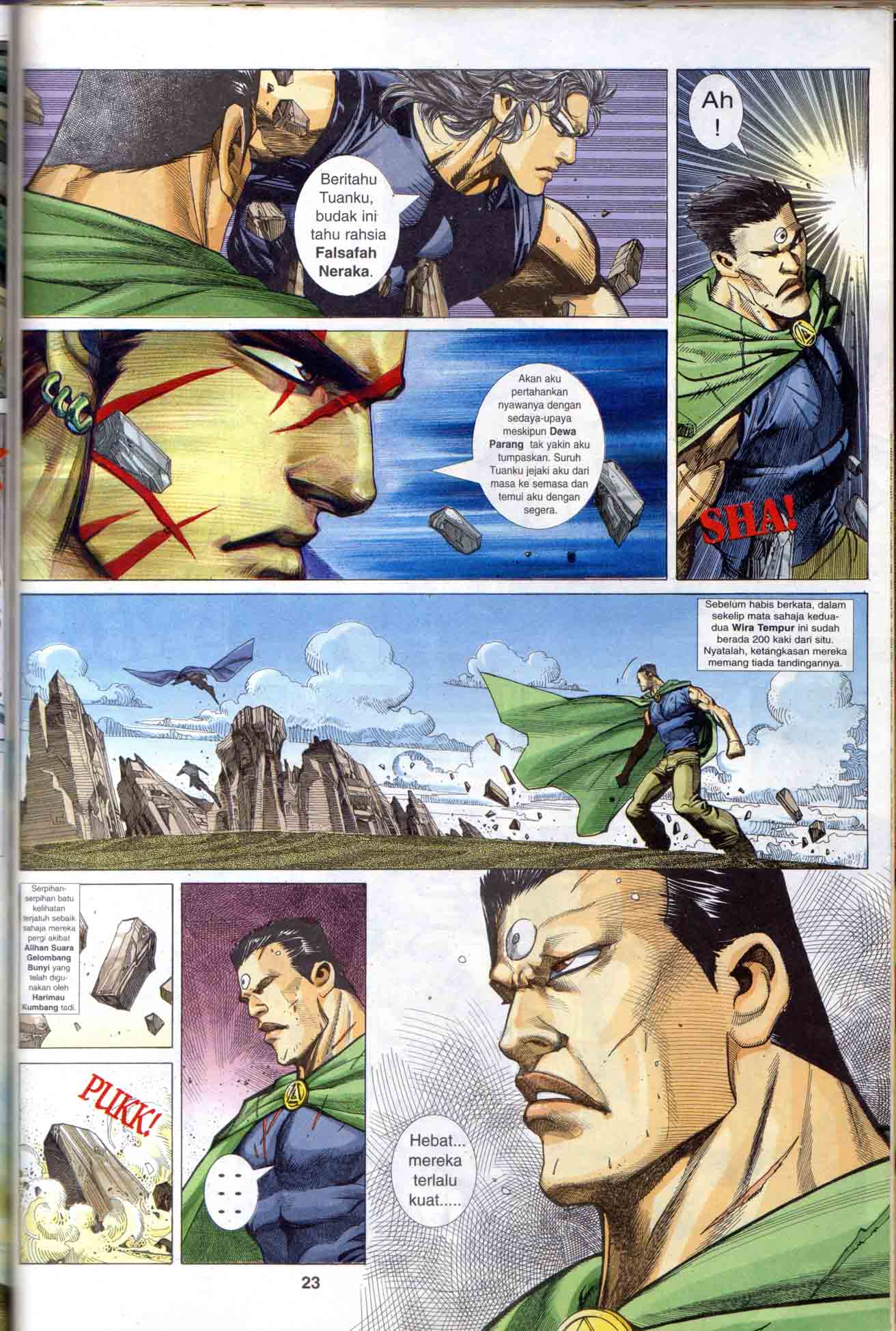 Wira Tunggal Generasi 1: Chapter 03 - Page 22