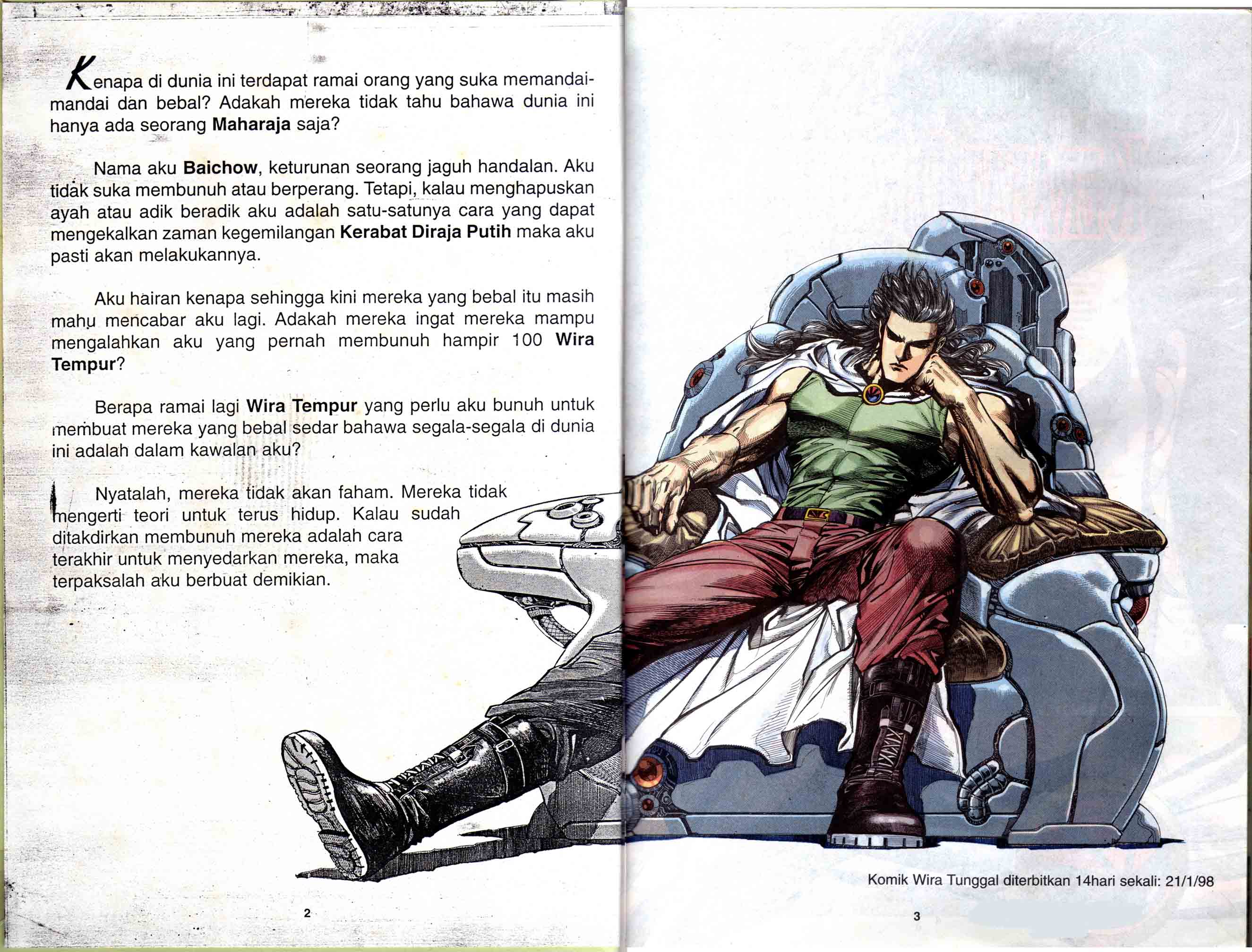 Wira Tunggal Generasi 1: Chapter 05 - Page 3