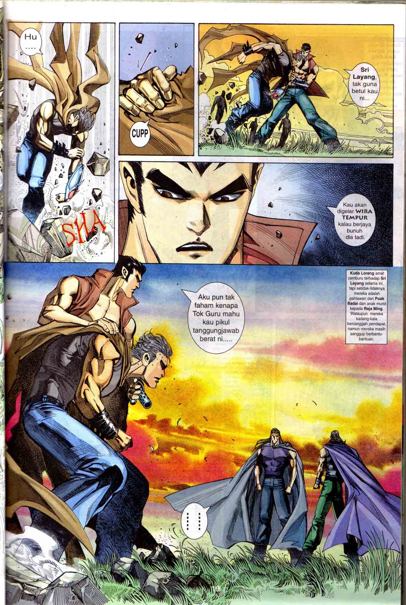 Wira Tunggal Generasi 1: Chapter 05 - Page 19