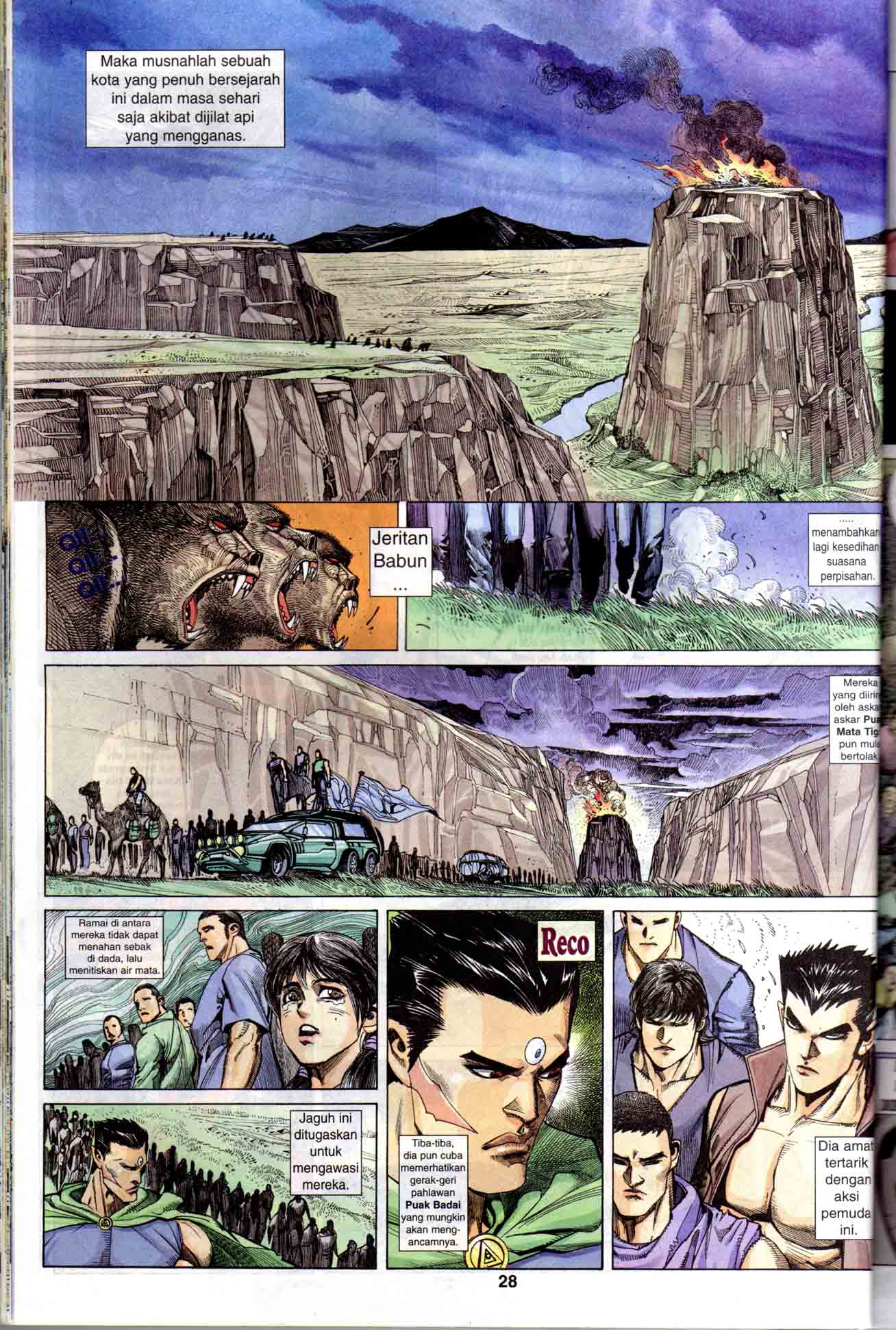 Wira Tunggal Generasi 1: Chapter 05 - Page 28